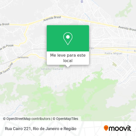 Rua Cairo 221 mapa