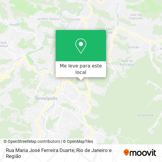 Rua Maria José Ferreira Duarte mapa