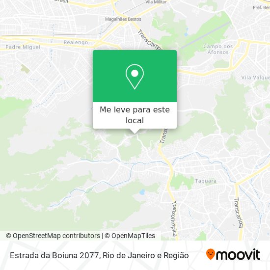 Estrada da Boiuna 2077 mapa