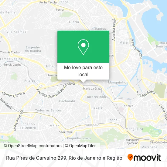 Rua Píres de Carvalho 299 mapa