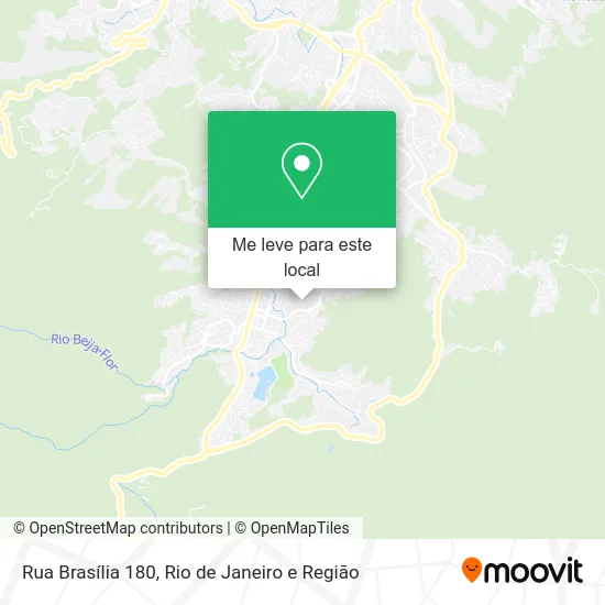 Rua Brasília 180 mapa