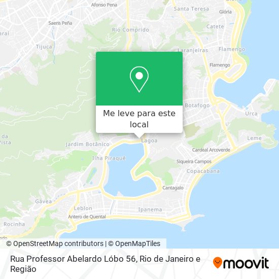Rua Professor Abelardo Lóbo 56 mapa