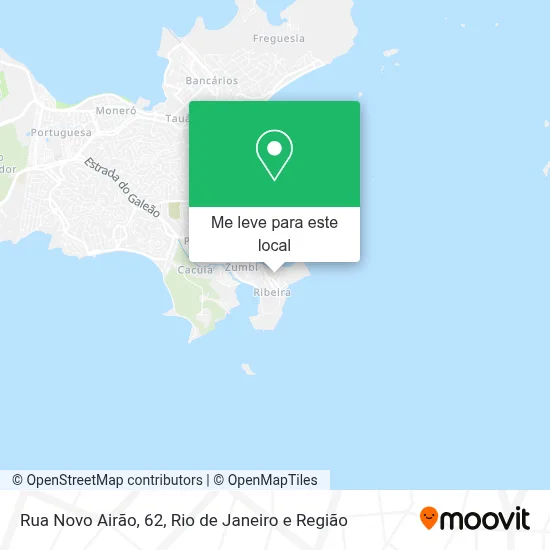 Rua Novo Airão, 62 mapa