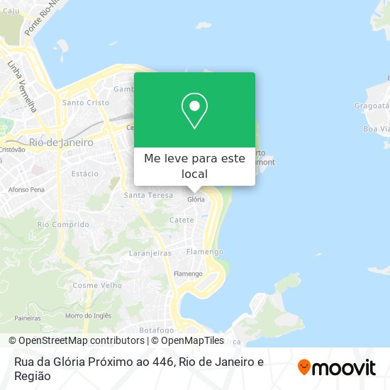 Rua da Glória Próximo ao 446 mapa