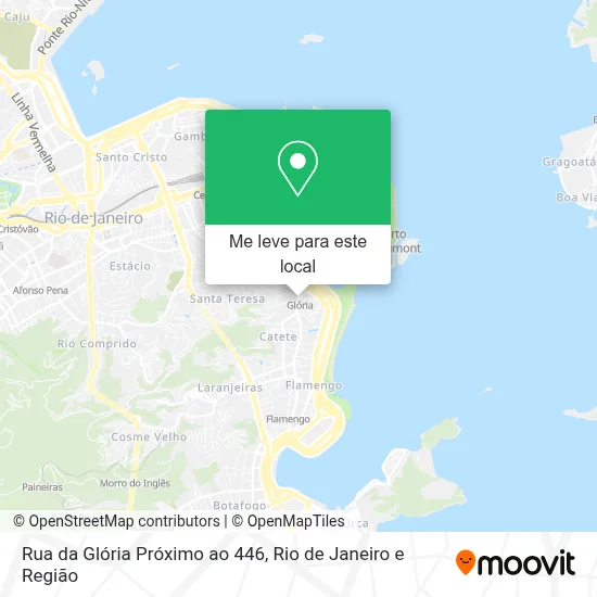 Rua da Glória Próximo ao 446 mapa