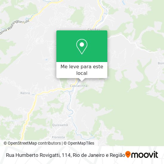 Rua Humberto Rovigatti, 114 mapa