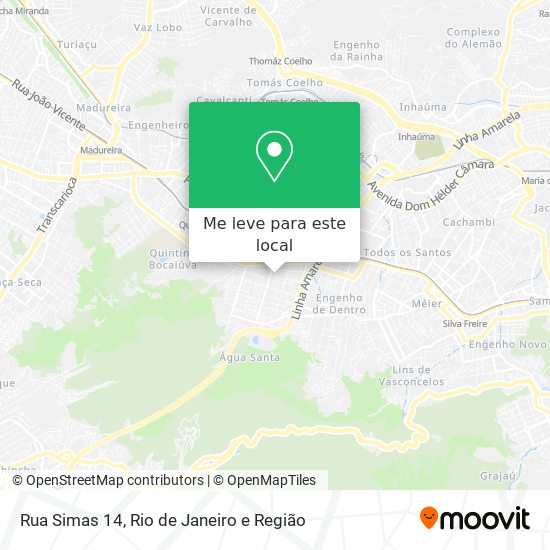 Rua Simas 14 mapa