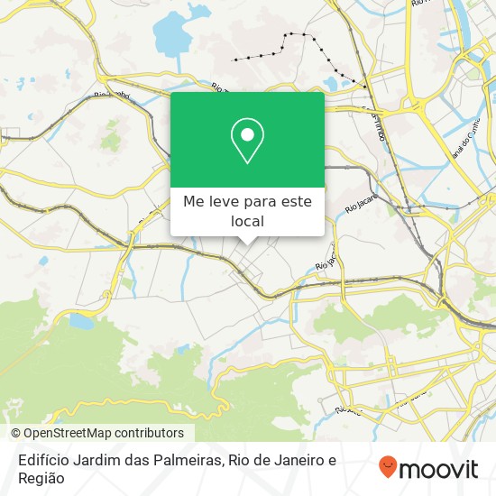 Edifício Jardim das Palmeiras mapa