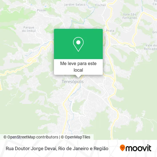 Rua Doutor Jorge Devai mapa