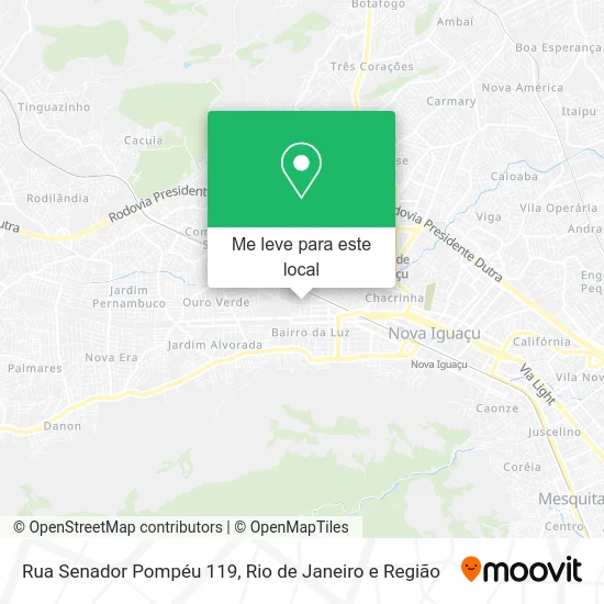 Rua Senador Pompéu 119 mapa