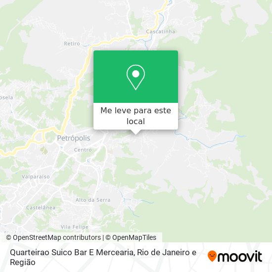 Quarteirao Suico Bar E Mercearia mapa