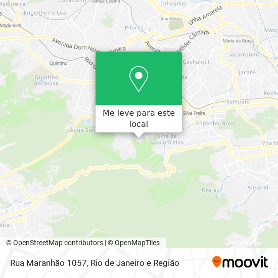 Rua Maranhão 1057 mapa