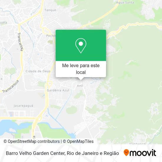 Barro Velho Garden Center mapa