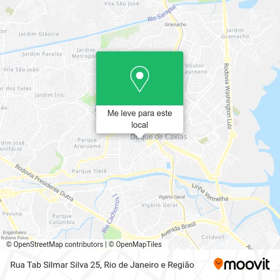 Rua Tab Silmar Silva 25 mapa