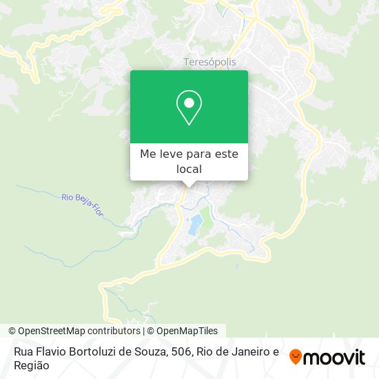 Rua Flavio Bortoluzi de Souza, 506 mapa