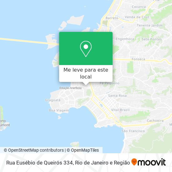 Rua Eusébio de Queirós 334 mapa
