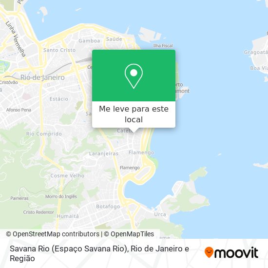 Savana Rio (Espaço Savana Rio) mapa