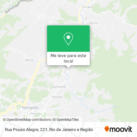 Rua Pouso Alegre, 221 mapa