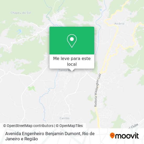 Avenida Engenheiro Benjamin Dumont mapa