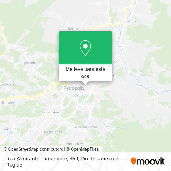Rua Almirante Tamandaré, 360 mapa