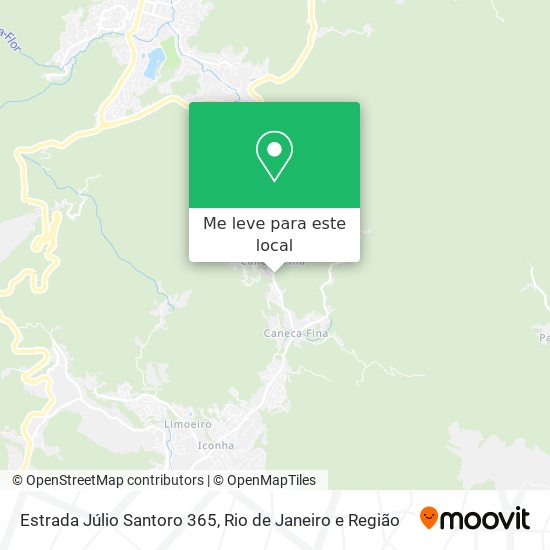 Estrada Júlio Santoro 365 mapa