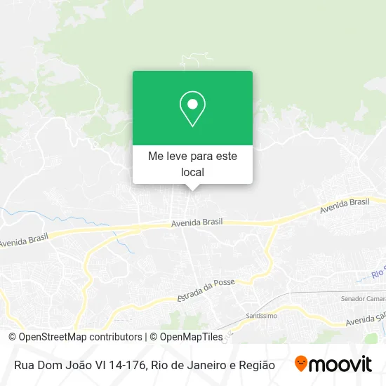 Rua Dom João VI 14-176 mapa