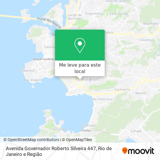 Avenida Governador Roberto Silveira 447 mapa