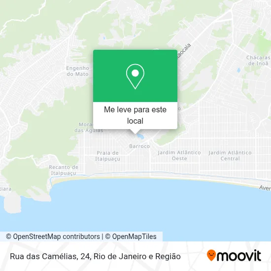 Rua das Camélias, 24 mapa