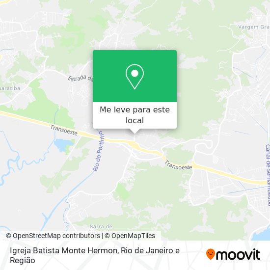Igreja Batista Monte Hermon mapa