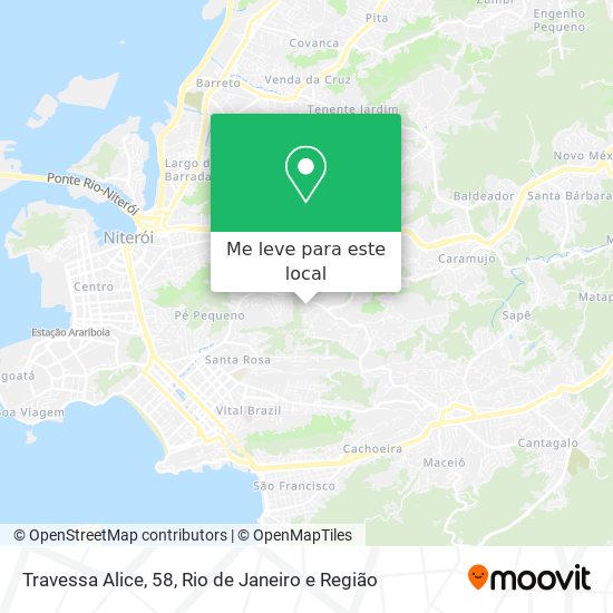 Travessa Alice, 58 mapa