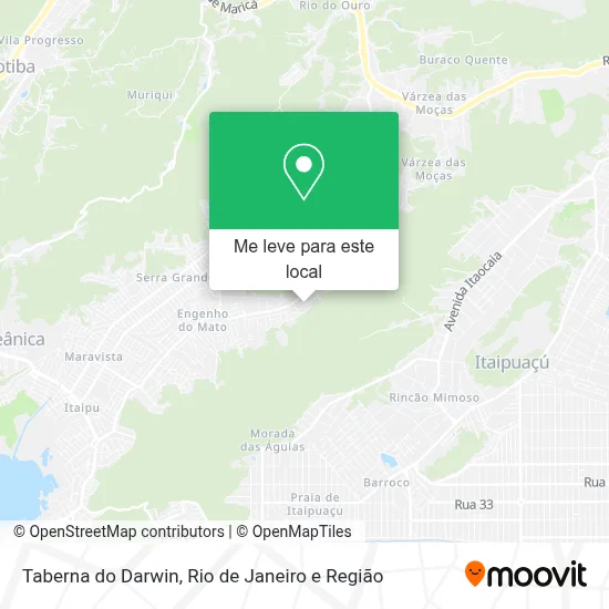 Taberna do Darwin mapa