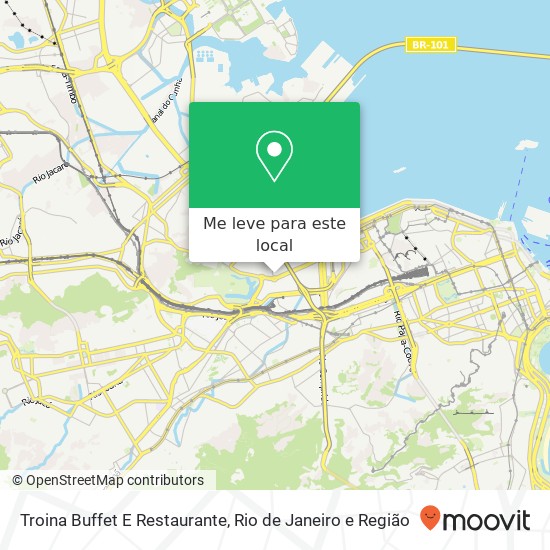 Troina Buffet E Restaurante mapa