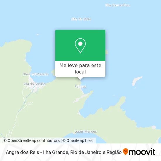 Angra dos Reis - Ilha Grande mapa