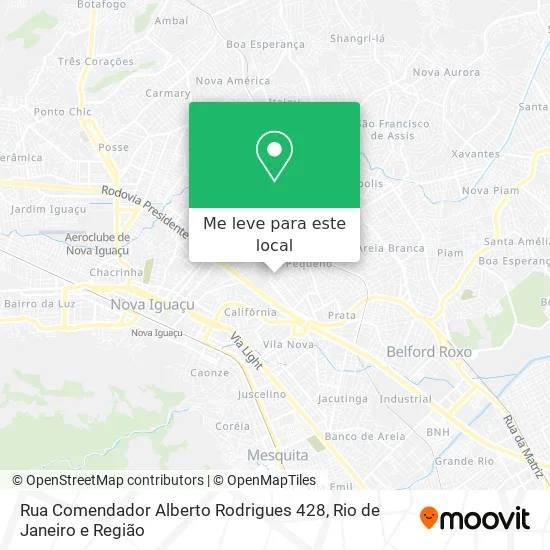 Rua Comendador Alberto Rodrigues 428 mapa