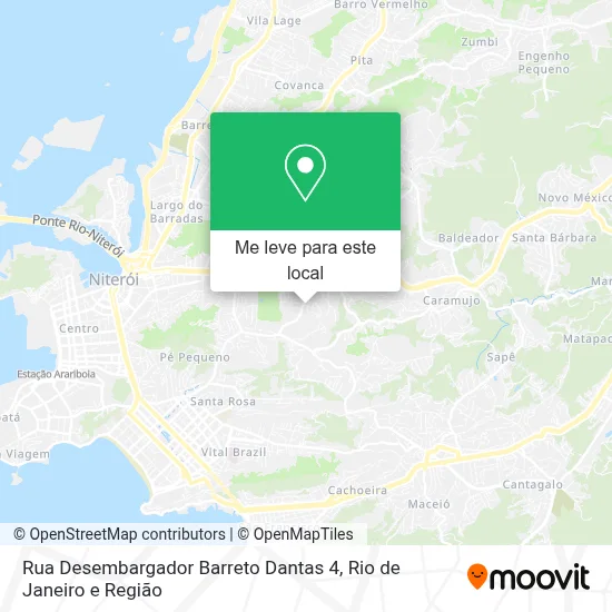 Rua Desembargador Barreto Dantas 4 mapa