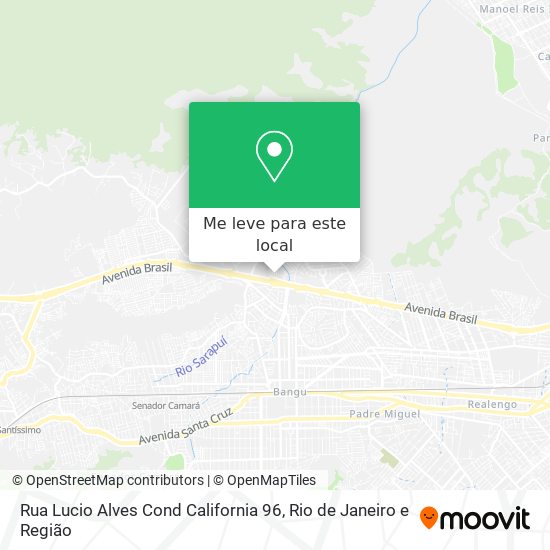 Rua Lucio Alves Cond California 96 mapa