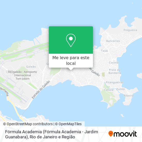 Fórmula Academia (Fórmula Academia - Jardim Guanabara) mapa