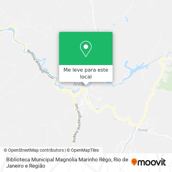 Biblioteca Municipal Magnólia Marinho Rêgo mapa