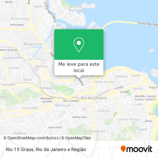 Rio 15 Graus mapa