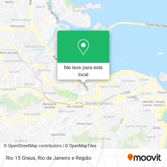 Rio 15 Graus mapa