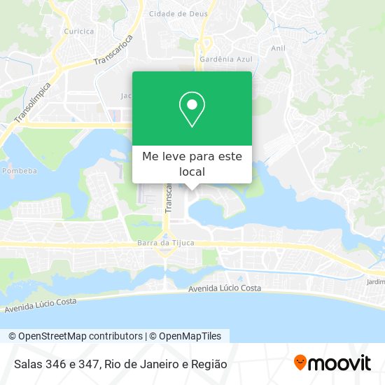 Salas 346 e 347 mapa