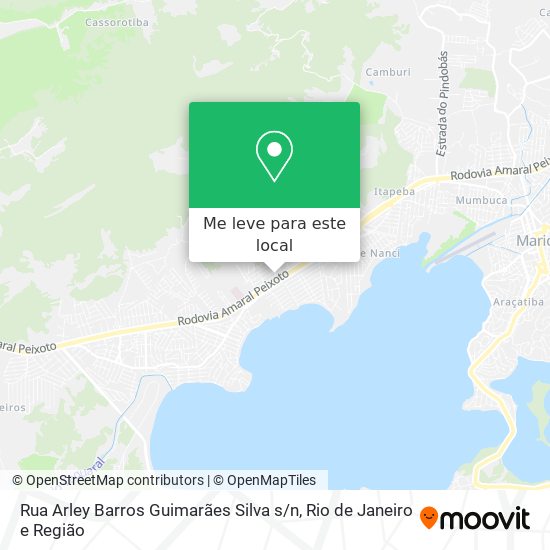 Rua Arley Barros Guimarães Silva s / n mapa