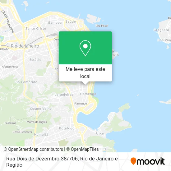 Rua Dois de Dezembro 38/706 mapa
