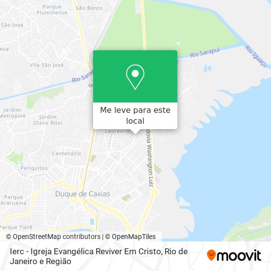 Ierc - Igreja Evangélica Reviver Em Cristo mapa