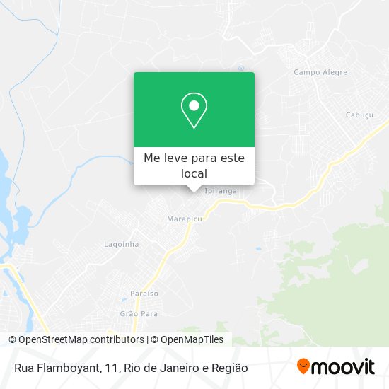 Rua Flamboyant, 11 mapa