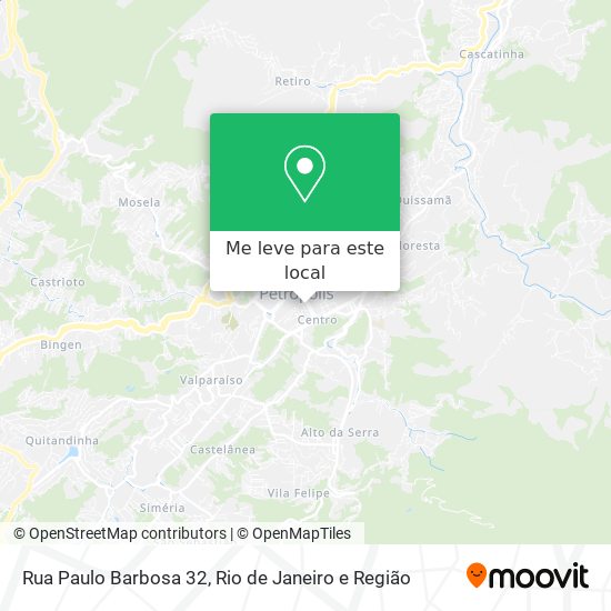 Rua Paulo Barbosa 32 mapa
