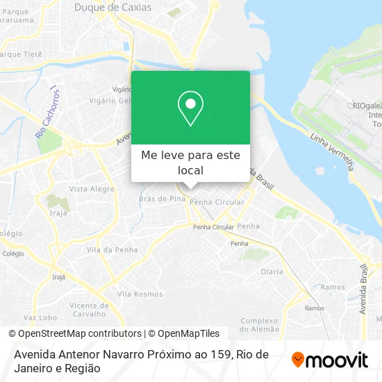 Avenida Antenor Navarro Próximo ao 159 mapa