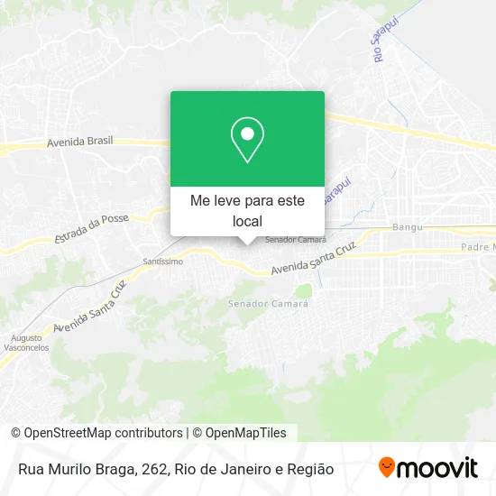 Rua Murilo Braga, 262 mapa