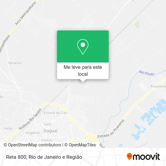 Reta 800 mapa