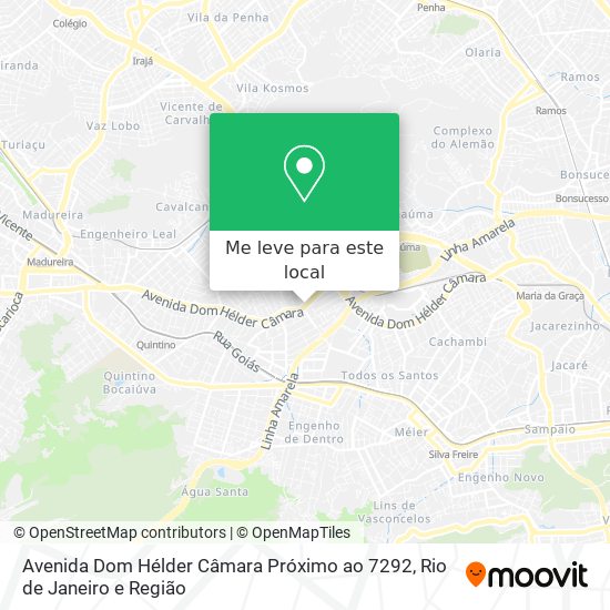Avenida Dom Hélder Câmara Próximo ao 7292 mapa